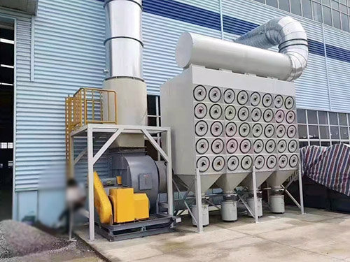 濾筒除塵器安裝案例